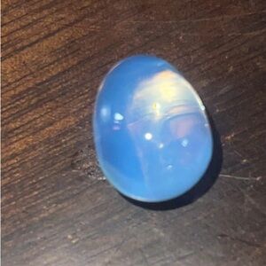 Blue Opalescent Gemstone